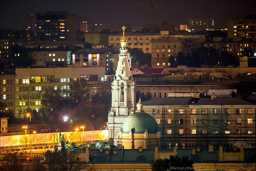 Фотография: Вечерняя Москва сверху с ХХС №15 - BigPicture.ru