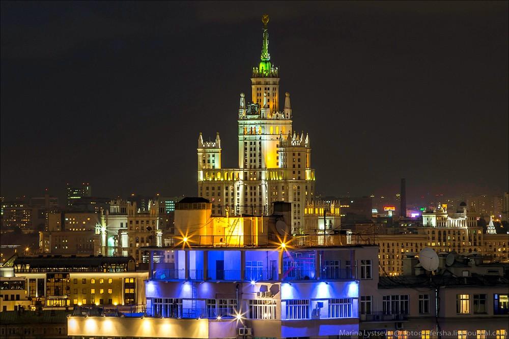 Фотография: Вечерняя Москва сверху с ХХС №23 - BigPicture.ru