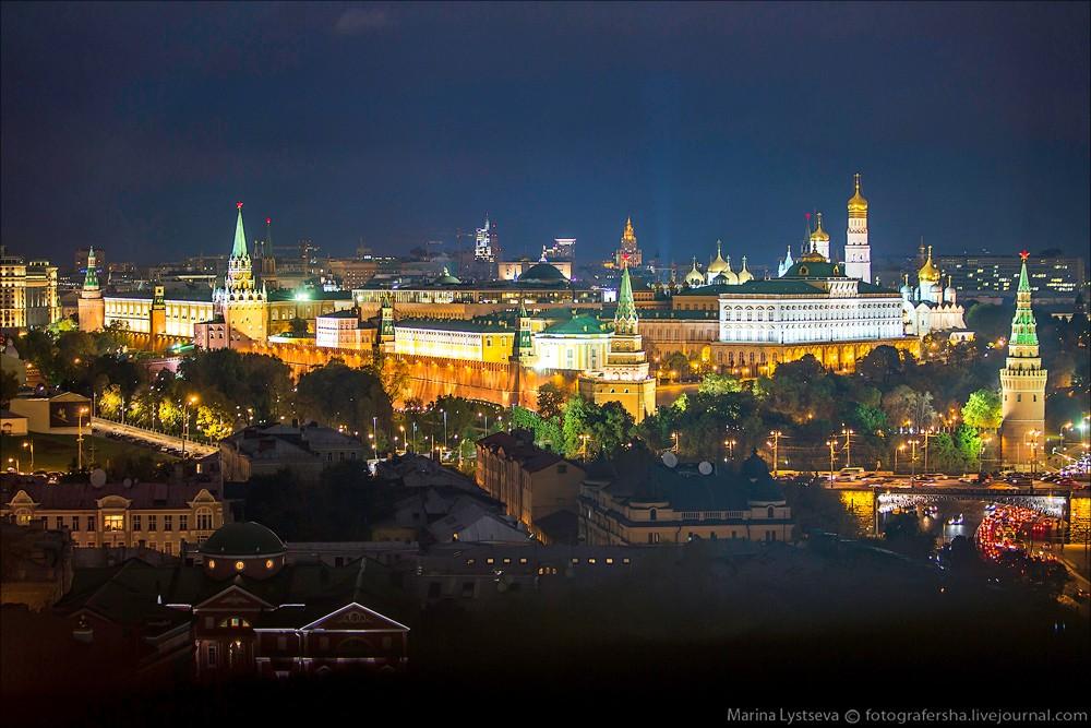 Фотография: Вечерняя Москва сверху с ХХС №29 - BigPicture.ru