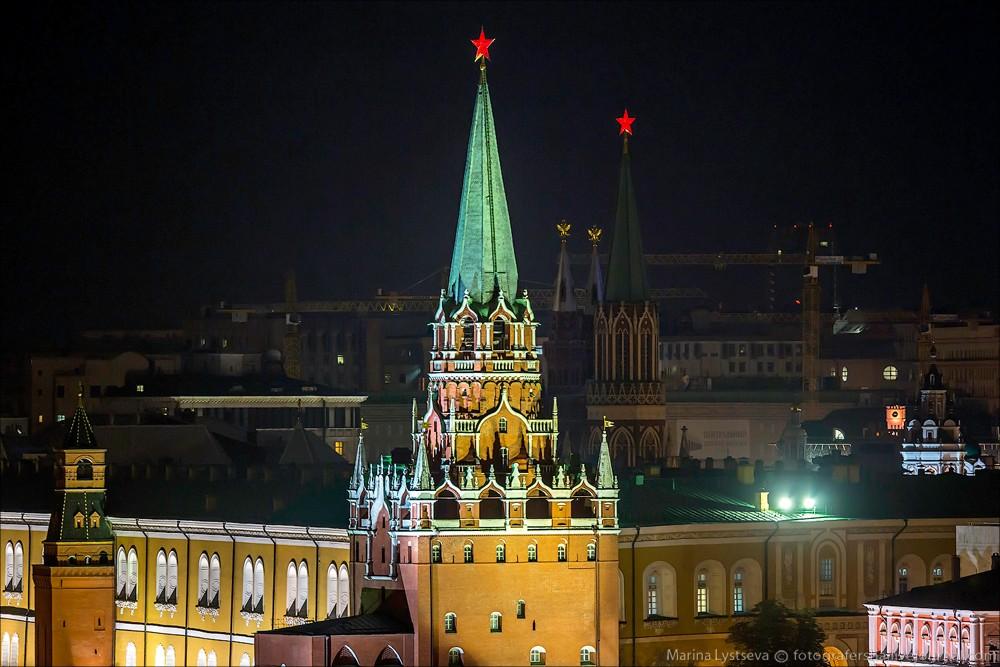 Фотография: Вечерняя Москва сверху с ХХС №36 - BigPicture.ru