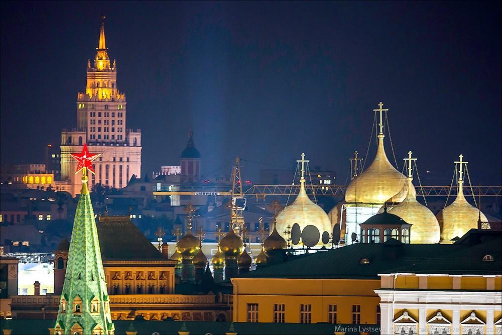 Фотография: Вечерняя Москва сверху с ХХС №37 - BigPicture.ru