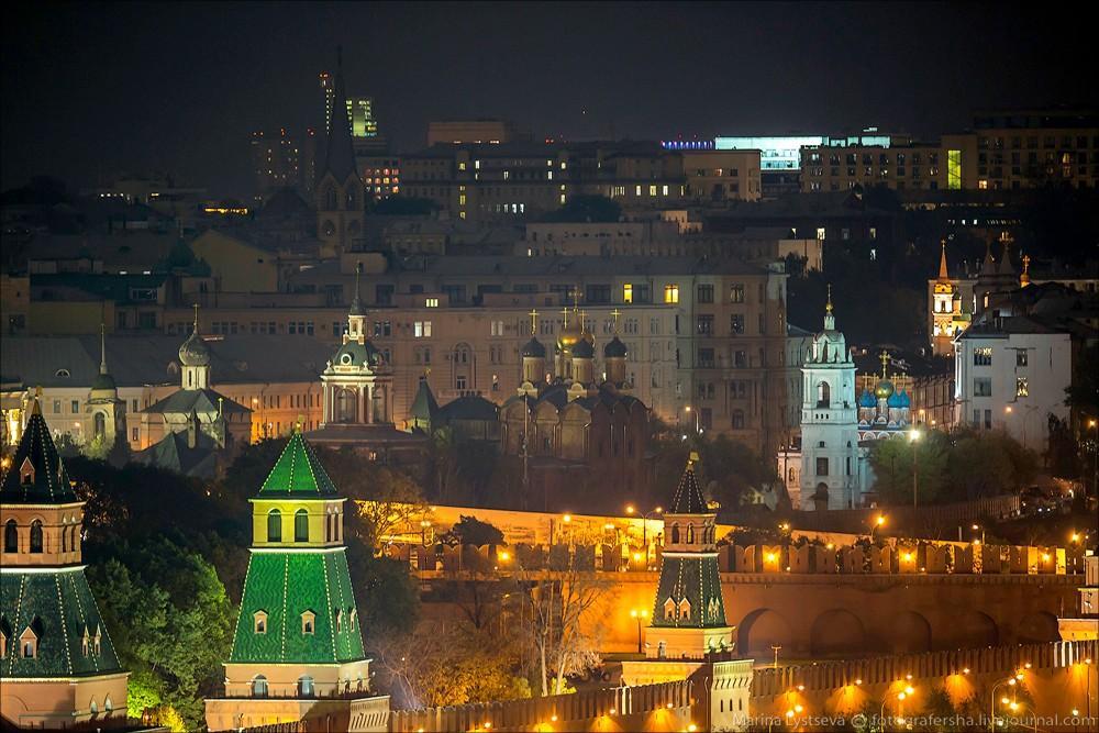 Фотография: Вечерняя Москва сверху с ХХС №38 - BigPicture.ru
