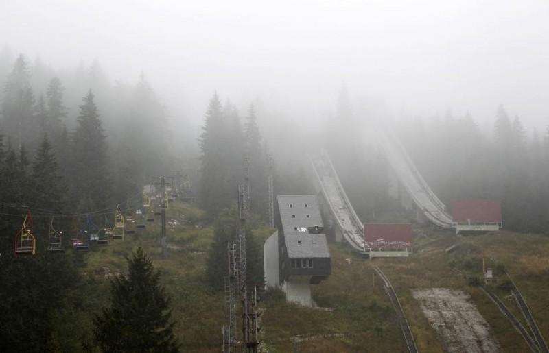 Фотография: Заброшенные места Олимпийской славы в Сараево №1 - BigPicture.ru