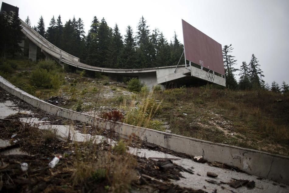 Фотография: Заброшенные места Олимпийской славы в Сараево №4 - BigPicture.ru