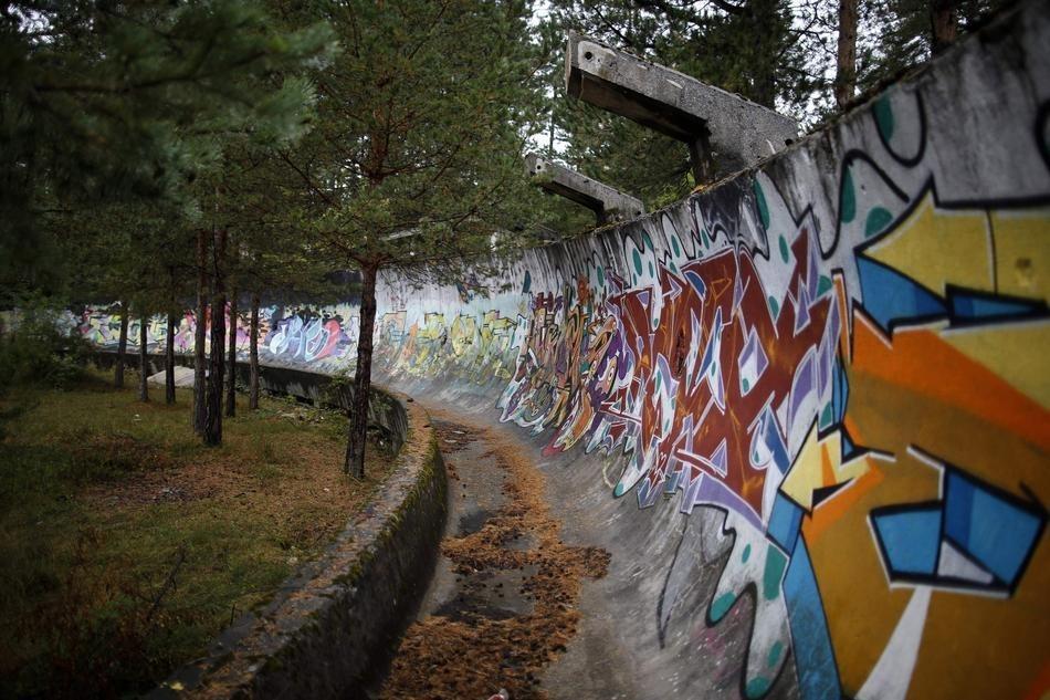 Фотография: Заброшенные места Олимпийской славы в Сараево №12 - BigPicture.ru