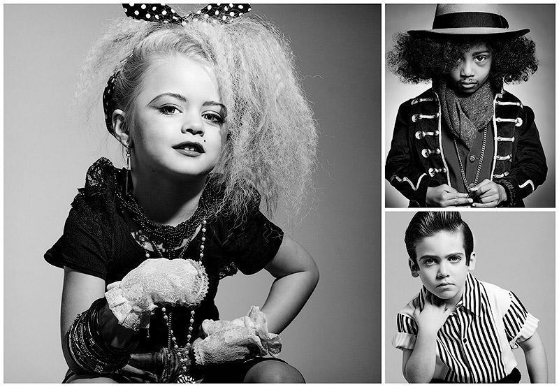 Фотография: Дети в образе икон американской культуры и музыки №1 - BigPicture.ru