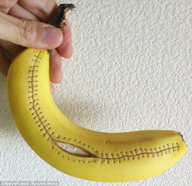 Фотография: Удивительные рисунки на бананах №10 - BigPicture.ru