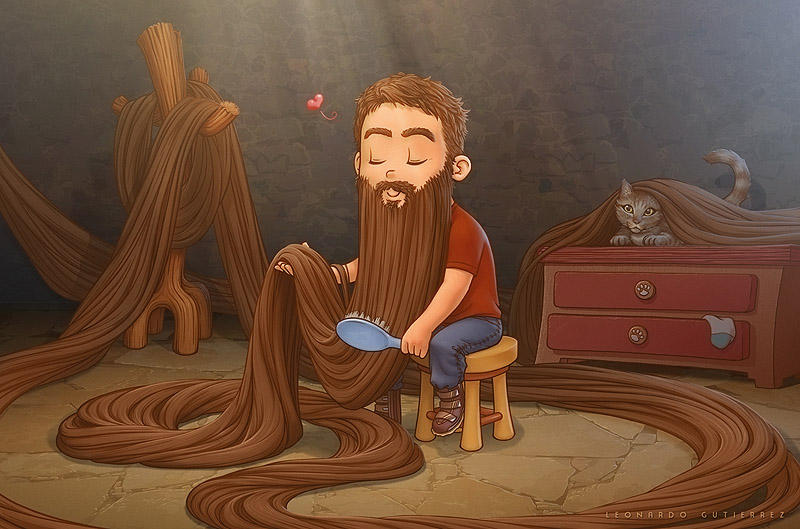 Фотография: 20 признаков того, что твоя борода слишком большая №12 - BigPicture.ru