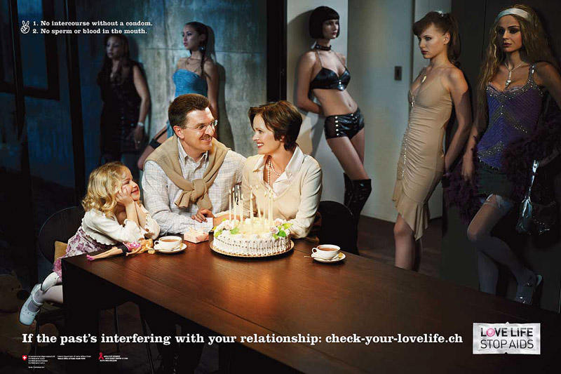 Фотография: 18 шедевров рекламы безопасного секса №13 - BigPicture.ru