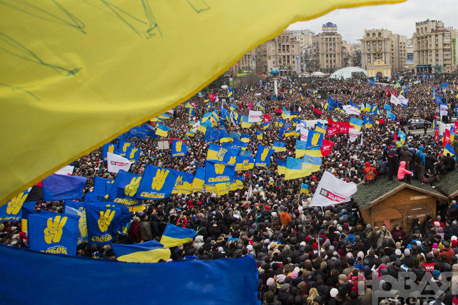 Фотография: Украина. ЄвроМайдан 2013 №8 - BigPicture.ru