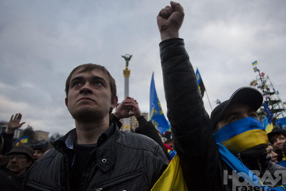 Фотография: Украина. ЄвроМайдан 2013 №2 - BigPicture.ru