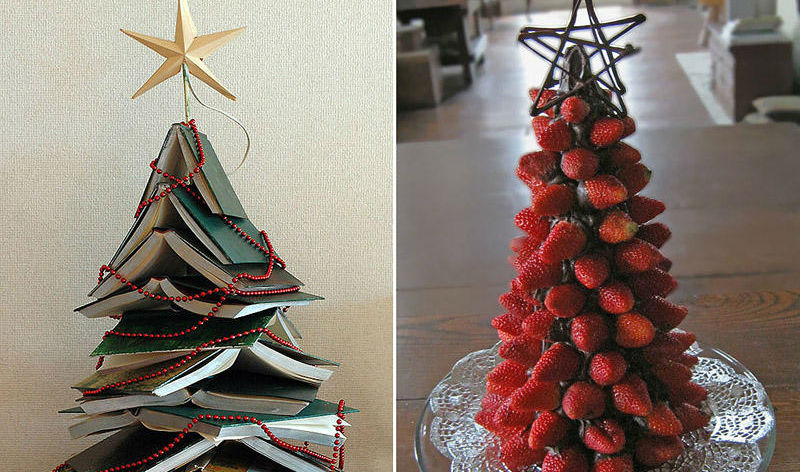Фотография: Как сделать новогоднюю елку своими руками: несколько простых идей №1 - BigPicture.ru