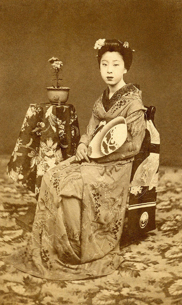 Фотография: Проститутки Японии XIX века №3 - BigPicture.ru