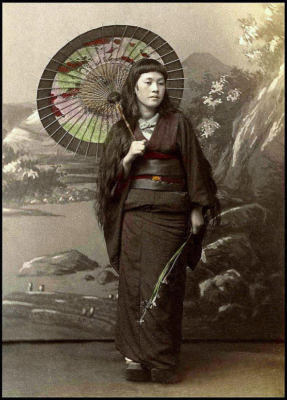 Фотография: Проститутки Японии XIX века №4 - BigPicture.ru