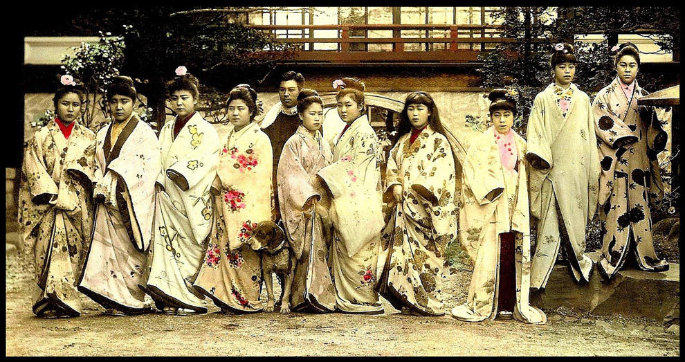 Фотография: Проститутки Японии XIX века №12 - BigPicture.ru