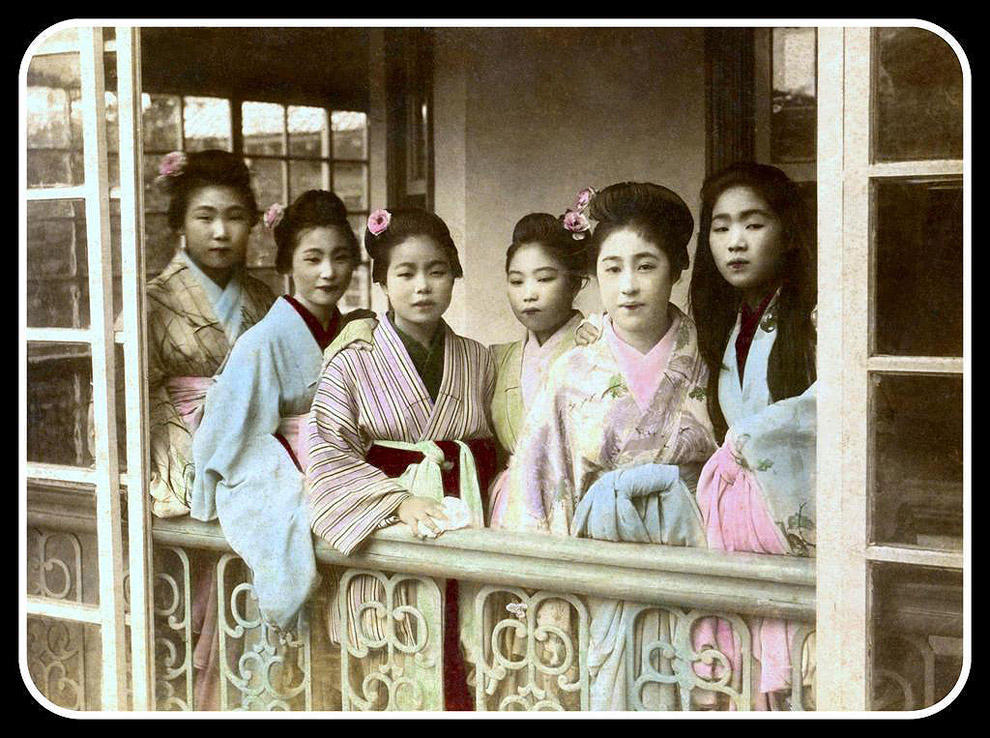 Фотография: Проститутки Японии XIX века №13 - BigPicture.ru