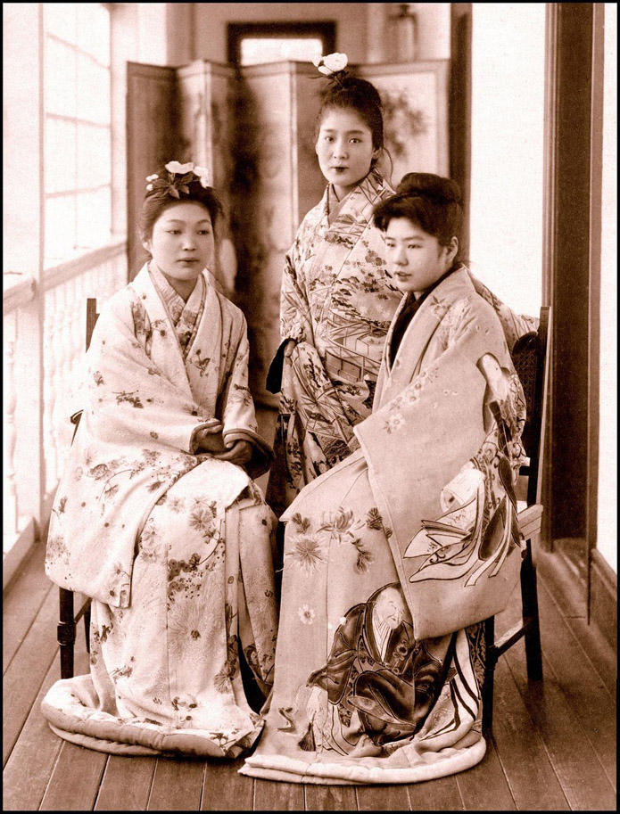 Фотография: Проститутки Японии XIX века №18 - BigPicture.ru