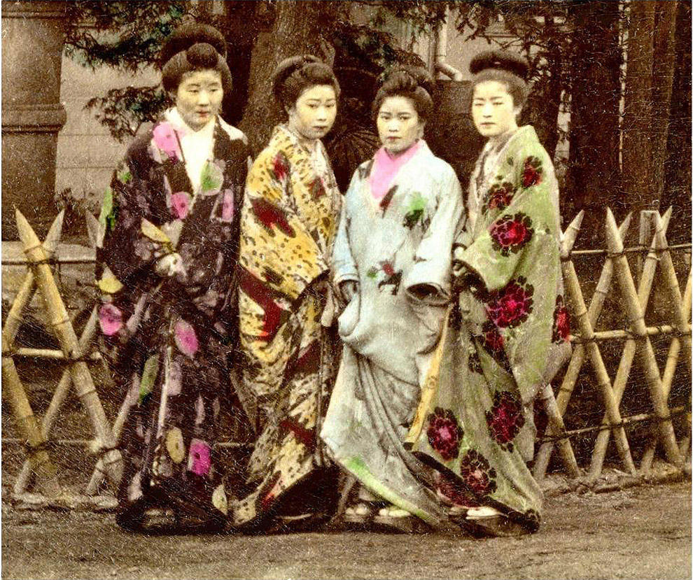Фотография: Проститутки Японии XIX века №20 - BigPicture.ru