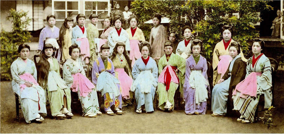 Фотография: Проститутки Японии XIX века №21 - BigPicture.ru