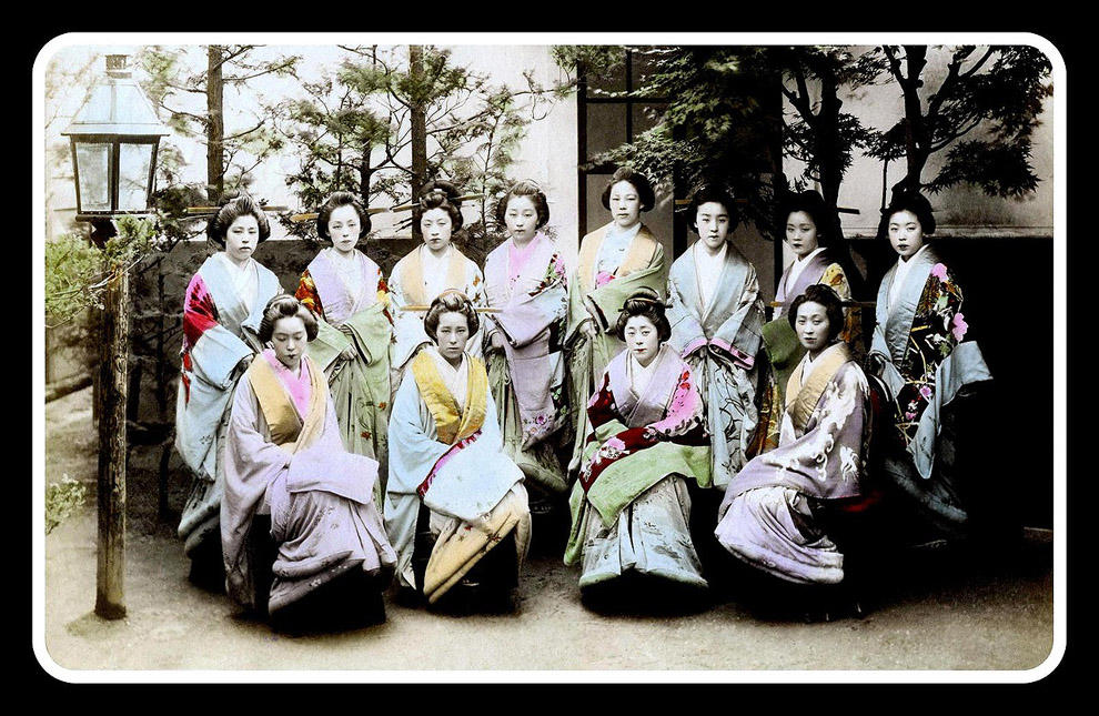 Фотография: Проститутки Японии XIX века №24 - BigPicture.ru