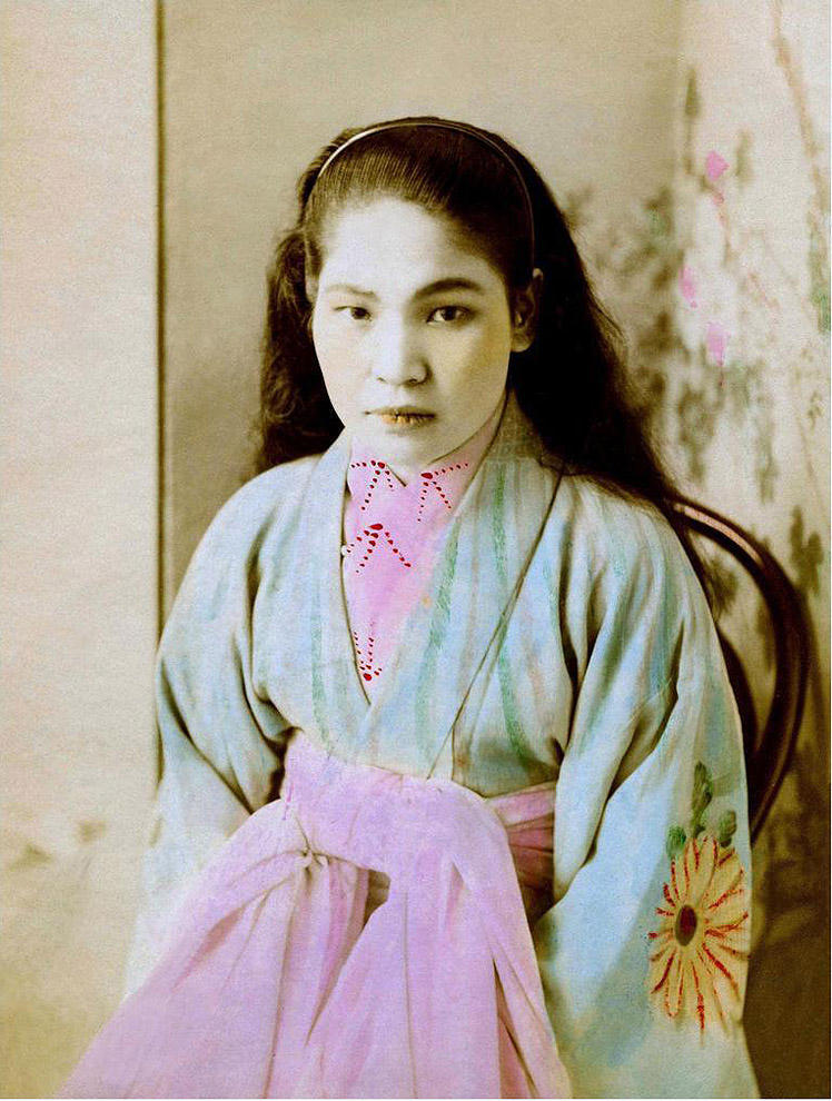 Фотография: Проститутки Японии XIX века №25 - BigPicture.ru
