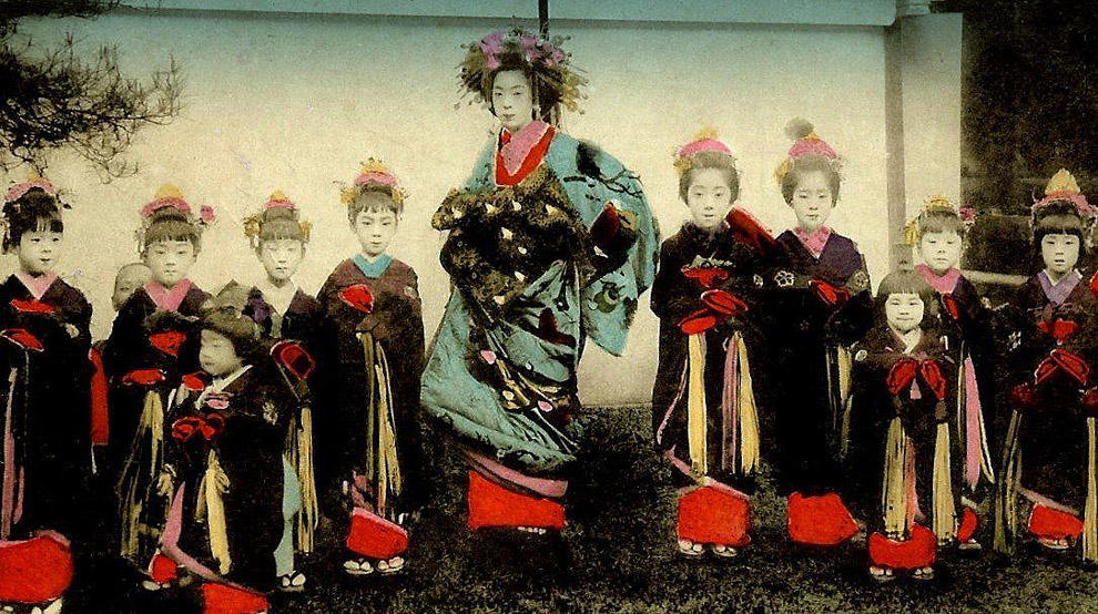Фотография: Проститутки Японии XIX века №27 - BigPicture.ru