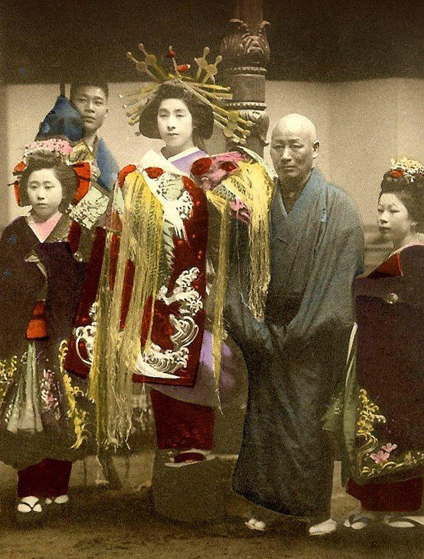 Фотография: Проститутки Японии XIX века №29 - BigPicture.ru