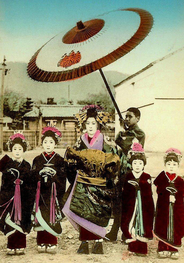 Фотография: Проститутки Японии XIX века №32 - BigPicture.ru