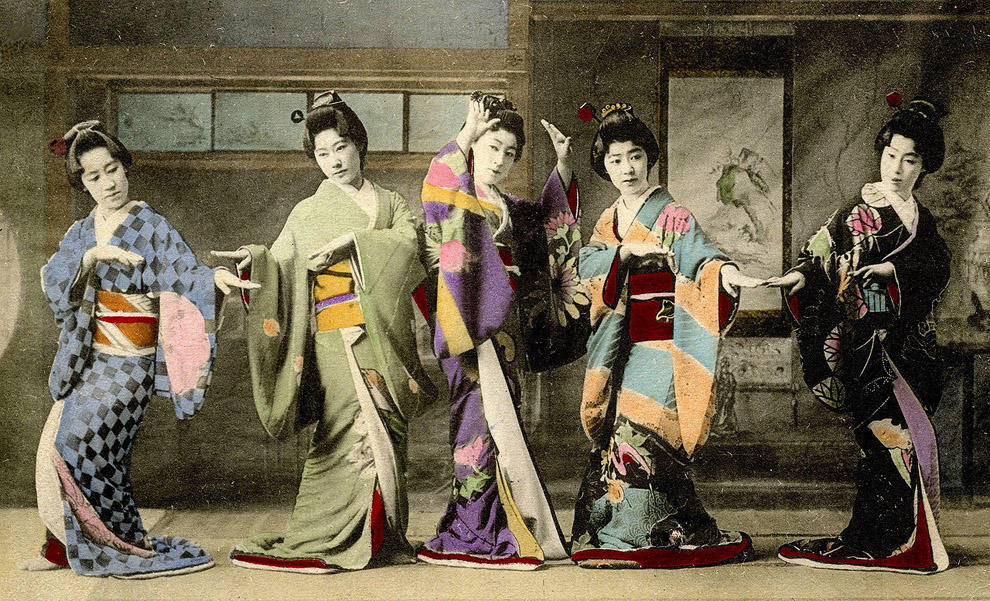Фотография: Проститутки Японии XIX века №39 - BigPicture.ru