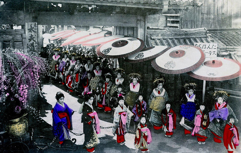 Фотография: Проститутки Японии XIX века №41 - BigPicture.ru