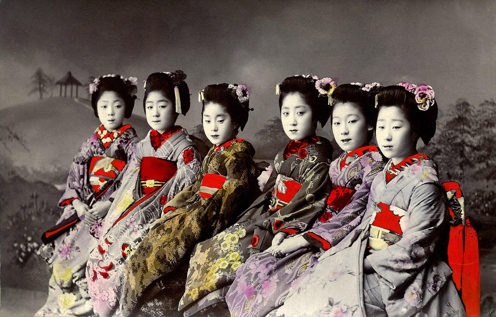 Фотография: Проститутки Японии XIX века №42 - BigPicture.ru