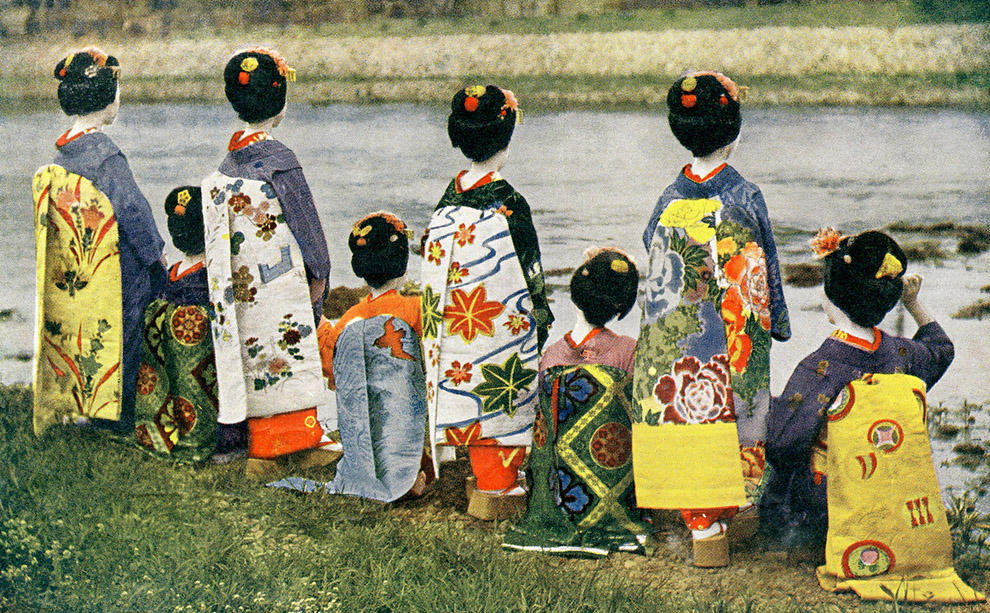 Фотография: Проститутки Японии XIX века №43 - BigPicture.ru