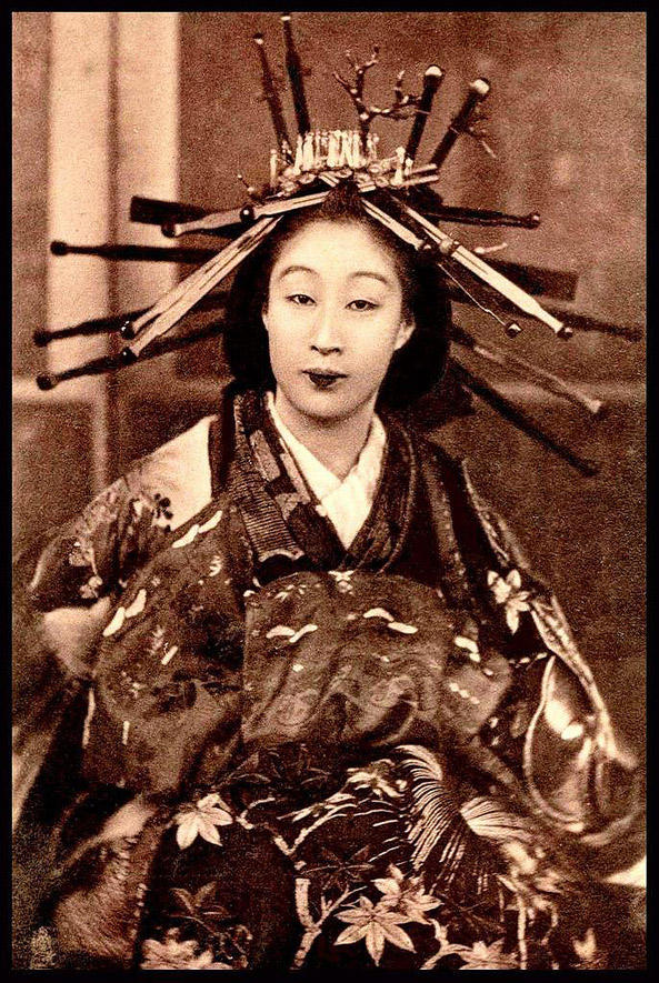 Фотография: Проститутки Японии XIX века №48 - BigPicture.ru