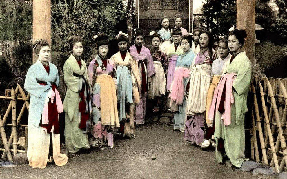 Фотография: Проститутки Японии XIX века №50 - BigPicture.ru