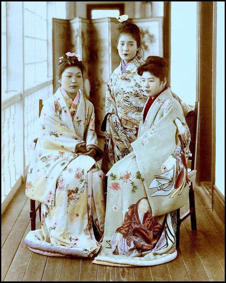 Фотография: Проститутки Японии XIX века №51 - BigPicture.ru