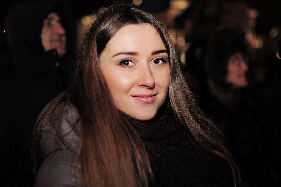 Фотография: Красивые девушки Евромайдана зажигают дух революции №2 - BigPicture.ru
