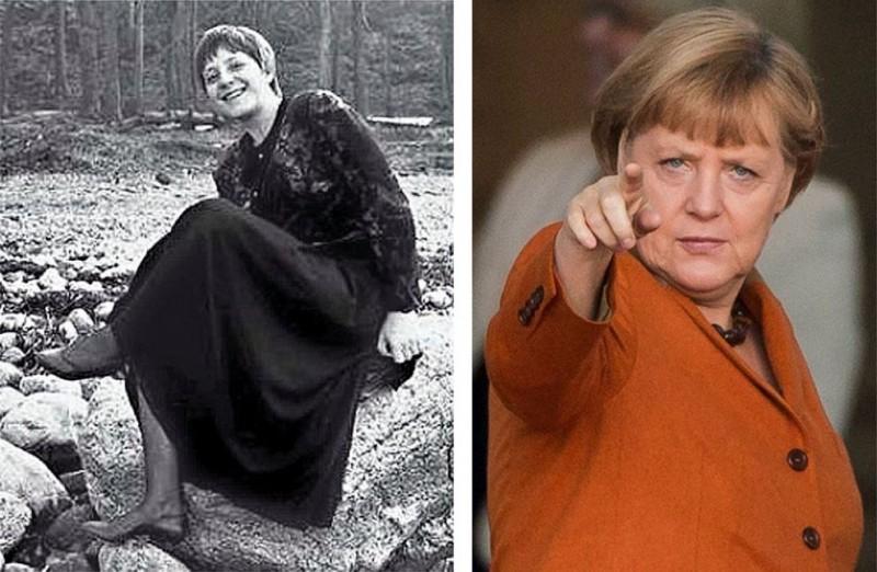 Меркель ангела фото в молодости википедия