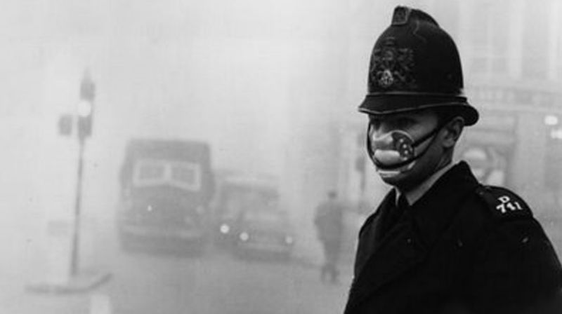 Фотография: 10 фотографий Великого смога в Лондоне №1 - BigPicture.ru