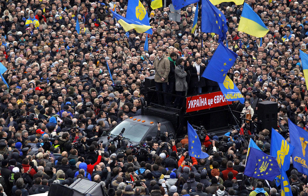 Фотография: Впечатляющие кадры украинских протестов №9 - BigPicture.ru