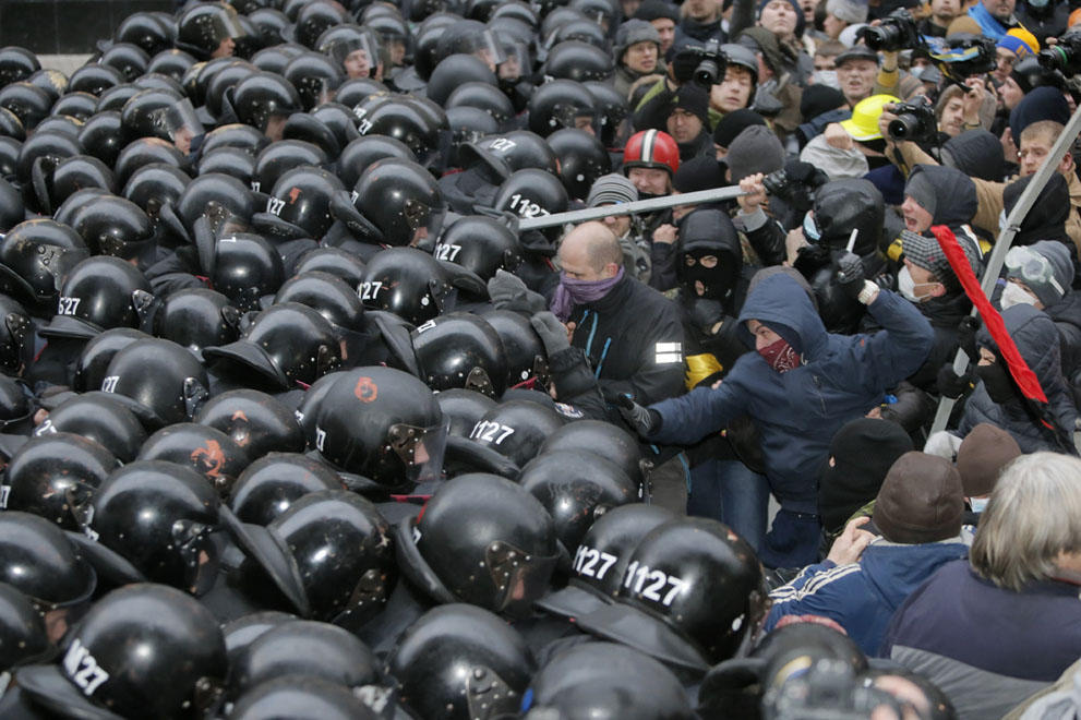 Фотография: Впечатляющие кадры украинских протестов №14 - BigPicture.ru
