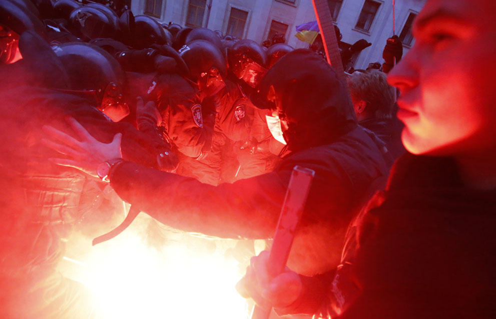 Фотография: Впечатляющие кадры украинских протестов №25 - BigPicture.ru