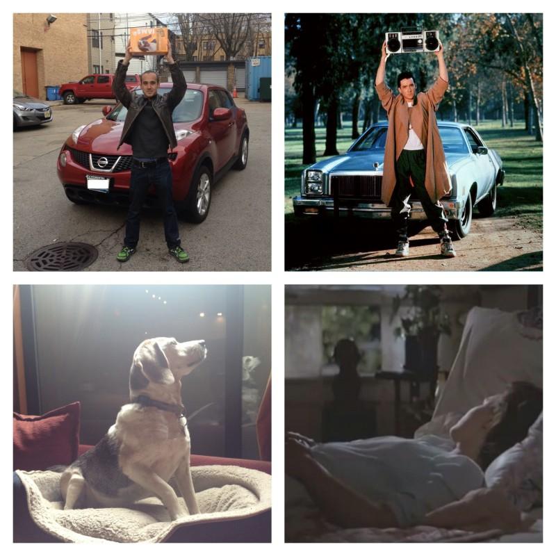 Фотография: Парень воссоздает сцены из известных фильмов со своей собакой №12 - BigPicture.ru
