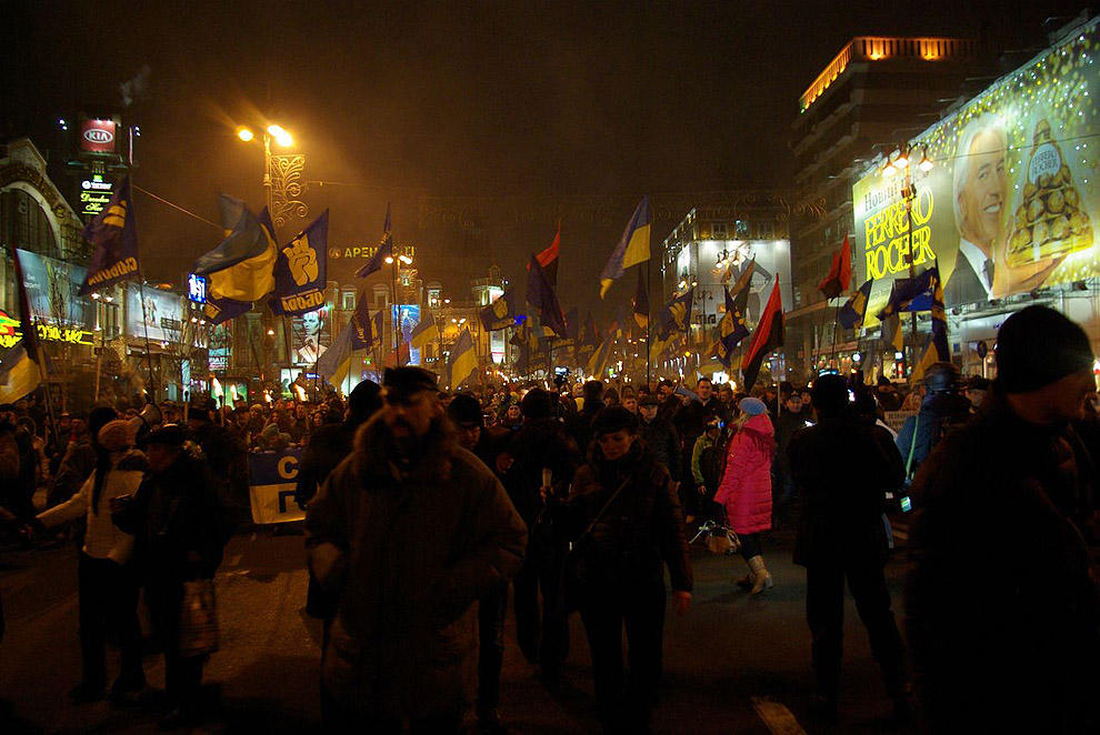 Фотография: Как я на факельное шествие с бандеровцами ходил №9 - BigPicture.ru