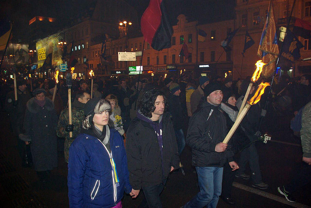 Фотография: Как я на факельное шествие с бандеровцами ходил №15 - BigPicture.ru