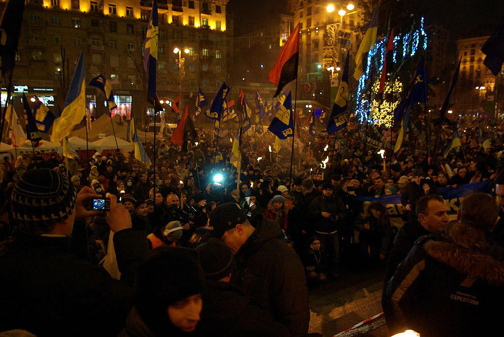 Фотография: Как я на факельное шествие с бандеровцами ходил №20 - BigPicture.ru