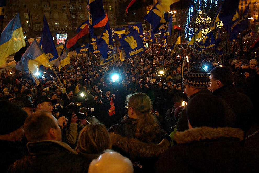 Фотография: Как я на факельное шествие с бандеровцами ходил №22 - BigPicture.ru