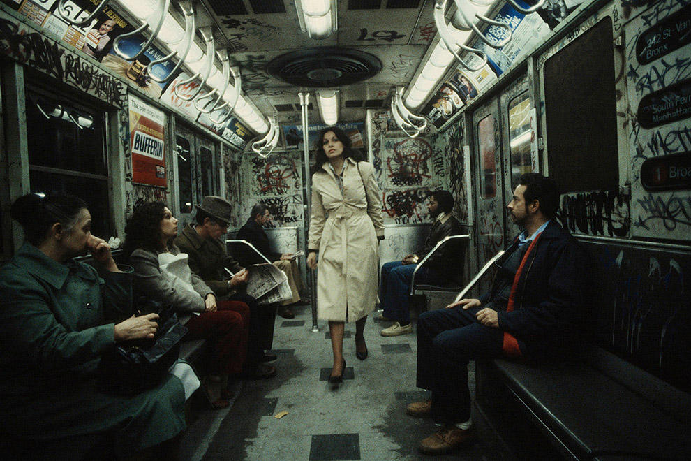 Фотография: Метрополитен и пассажиры Нью-Йорка в 1981 году №2 - BigPicture.ru