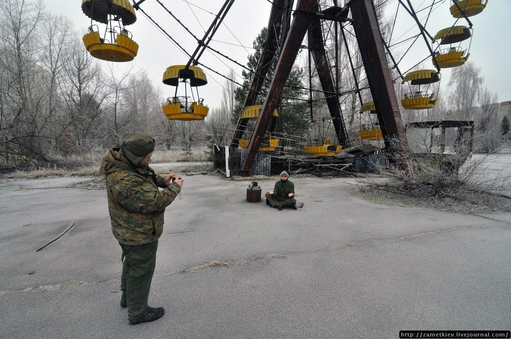 Фотография: Новый год 2014 в Чернобыльской Зоне отчуждения. Город Припять №18 - BigPicture.ru