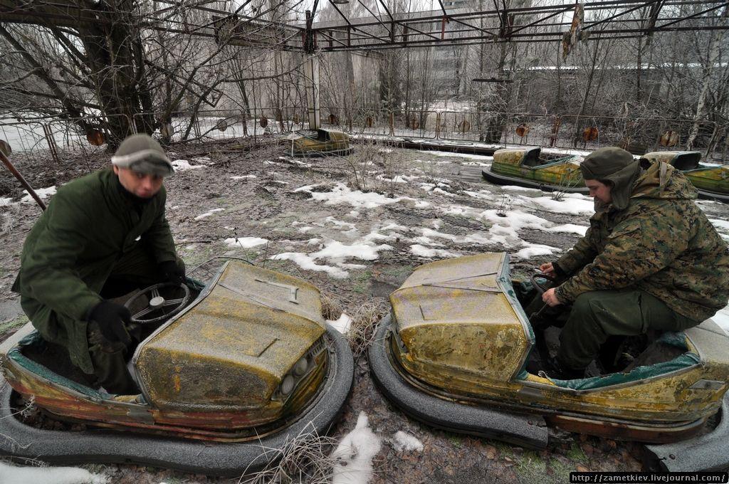 Фотография: Новый год 2014 в Чернобыльской Зоне отчуждения. Город Припять №21 - BigPicture.ru