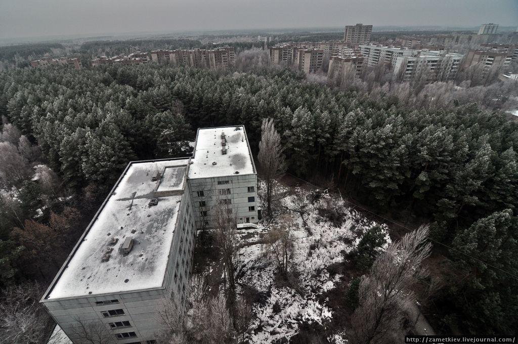 Фотография: Новый год 2014 в Чернобыльской Зоне отчуждения. Город Припять №22 - BigPicture.ru